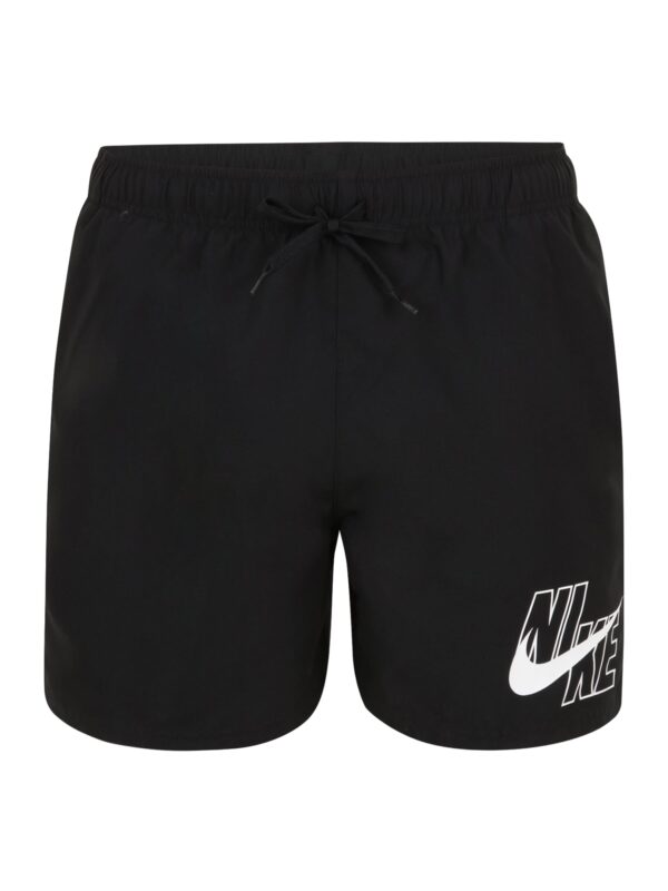 Nike Swim Sport fürdőruha 'Lap 5'  fekete / fehér