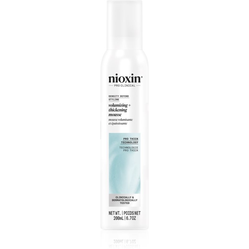 Nioxin Density Defend Styling Volumizing fixáló hab a hajtérfogat növelésére 200 ml-Ár
