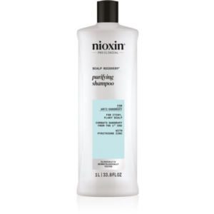 Nioxin Scalp Recovery Purifying Shampoo sampon ritkuló és vékonyszálú hajra korpásodás ellen 1000 ml-Ár