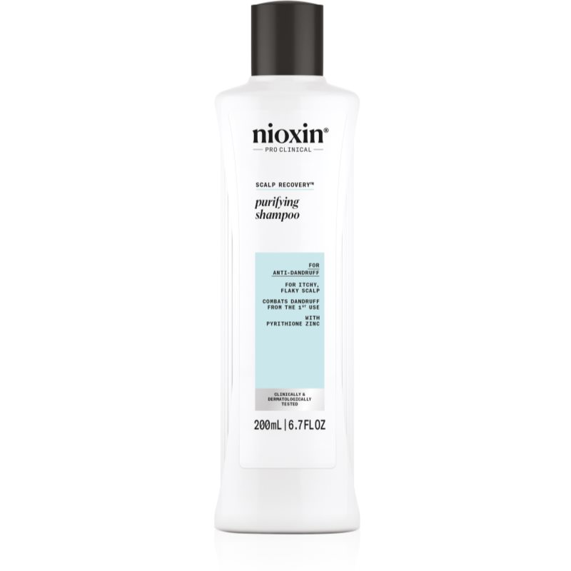 Nioxin Scalp Recovery Purifying Shampoo sampon ritkuló és vékonyszálú hajra korpásodás ellen 200 ml-Ár