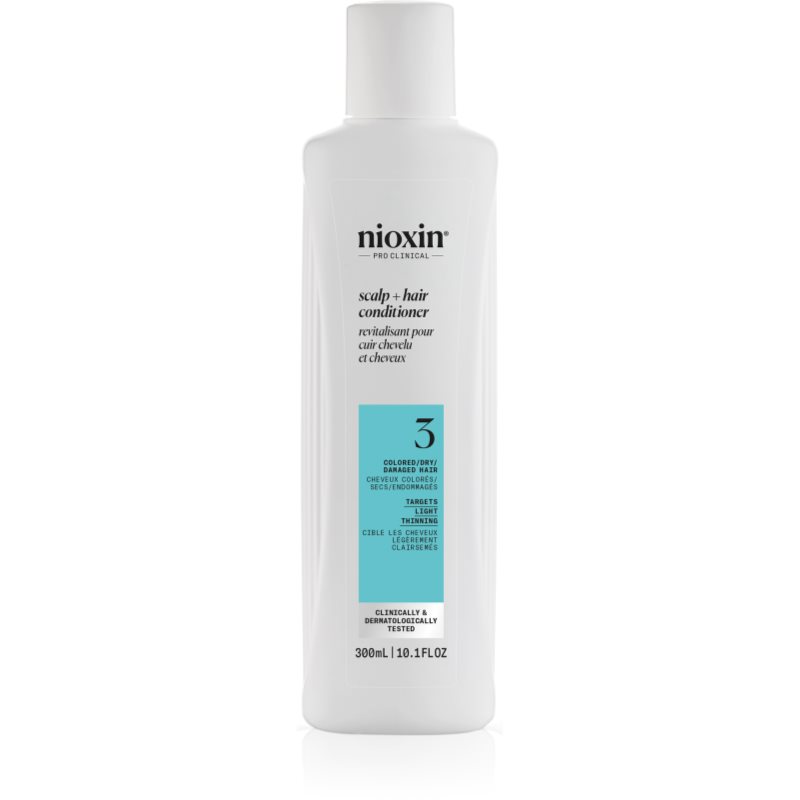 Nioxin System 3 Scalp + Hair Conditioner kondicionáló festett és ritkuló hajra 300 ml-Ár