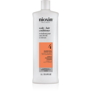 Nioxin System 4 Scalp + Hair Conditioner hidratáló és tápláló kondicionáló a festett és károsult hajra 1000 ml-Ár