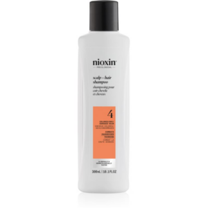 Nioxin System 4 Scalp + Hair Shampoo finom állagú sampon a festett és károsult hajra 300 ml-Ár