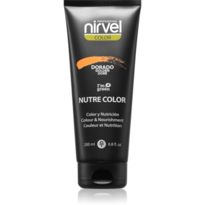 Nirvel Nutre Color tápláló tonizáló maszk hajra árnyalat Dorado 200 ml-ár