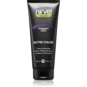 Nirvel Nutre Color tápláló tonizáló maszk hajra árnyalat Morado 200 ml-ár