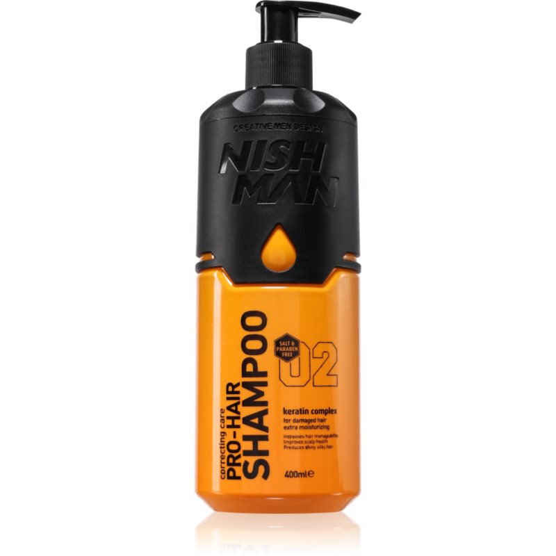 Nish Man Professional sampon hajra uraknak 400 ml