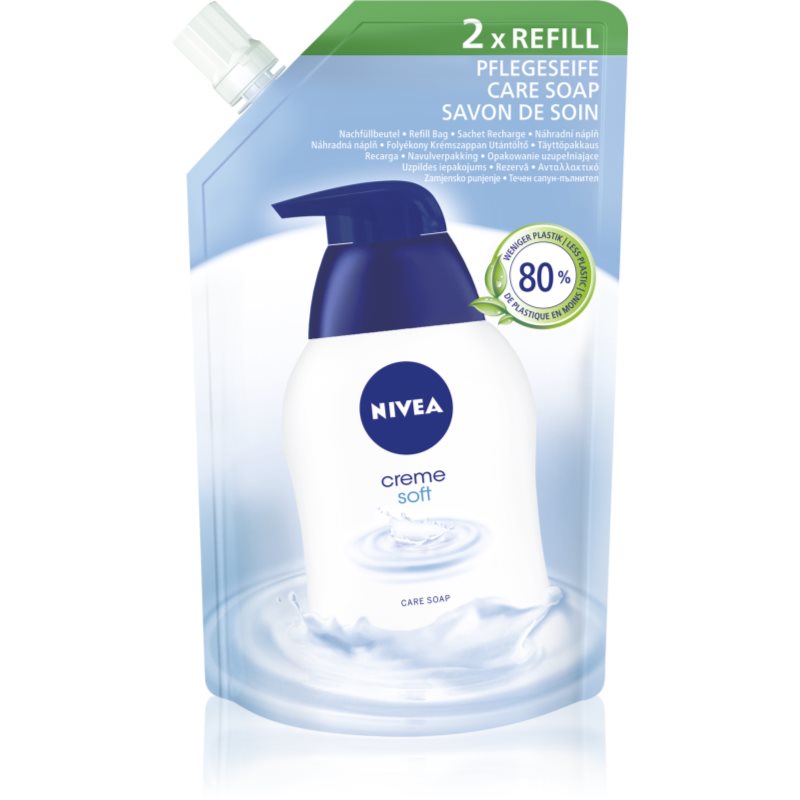 Nivea Creme Soft folyékony szappan utántöltő 500 ml-Eredeti