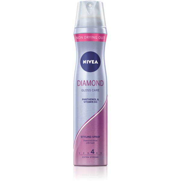Nivea Diamond Gloss hajlakk 250 ml-Ár