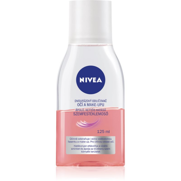 Nivea Face Cleansing kétfázisú szemfestéklemosó 125 ml-Eredeti