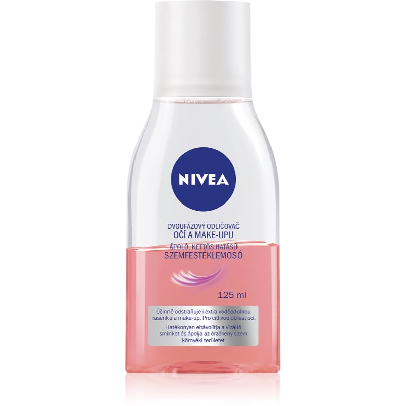 Nivea Face Cleansing kétfázisú szemfestéklemosó 125 ml-Eredeti