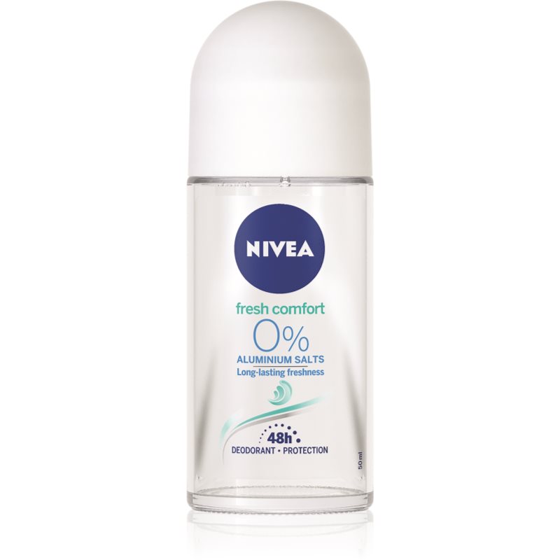 Nivea Fresh Comfort golyós dezodor aluminium-só nélkül 48h 50 ml-Eredeti