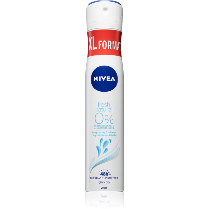 Nivea Fresh Natural izzadásgátló spray hölgyeknek 200 ml-Ár