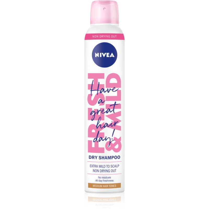 Nivea Fresh Revive száraz sampon dúsabb hatásért Medium Tones 200 ml-Eredeti