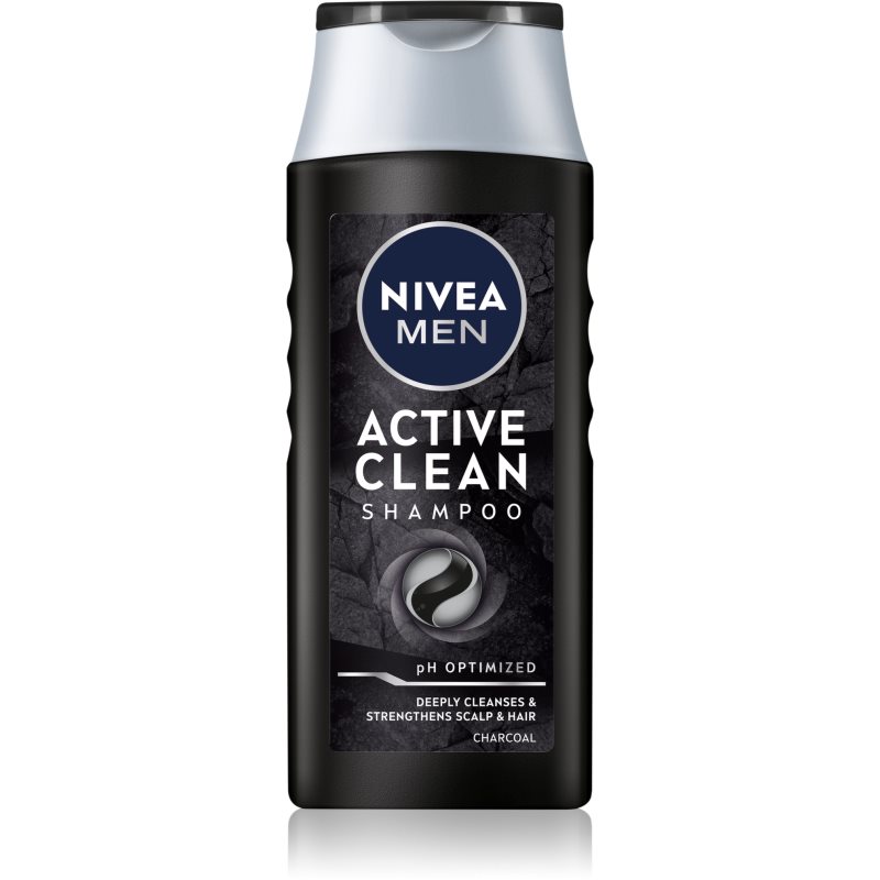 Nivea Men Active Clean sampon aktív faszénnel uraknak 250 ml-Eredeti