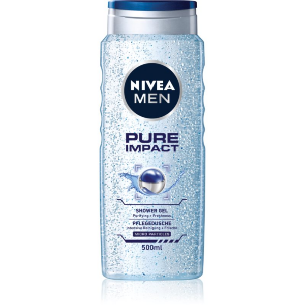 Nivea Men Pure Impact fürdőgél férfiaknak 500 ml-Eredeti