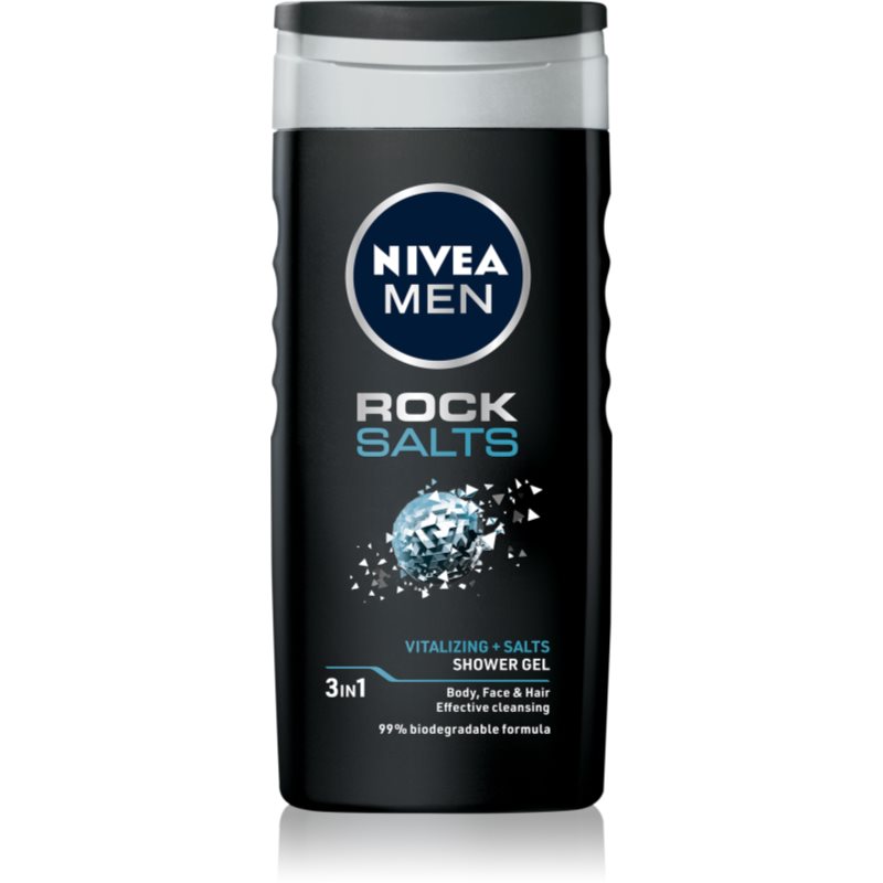 Nivea Men Rock Salt fürdőgél férfiaknak 250 ml-Eredeti