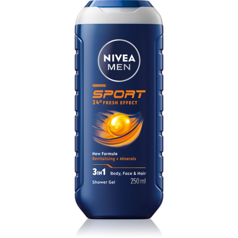 Nivea Men Sport tusfürdő gél ásványi anyagokkal uraknak 250 ml-Eredeti