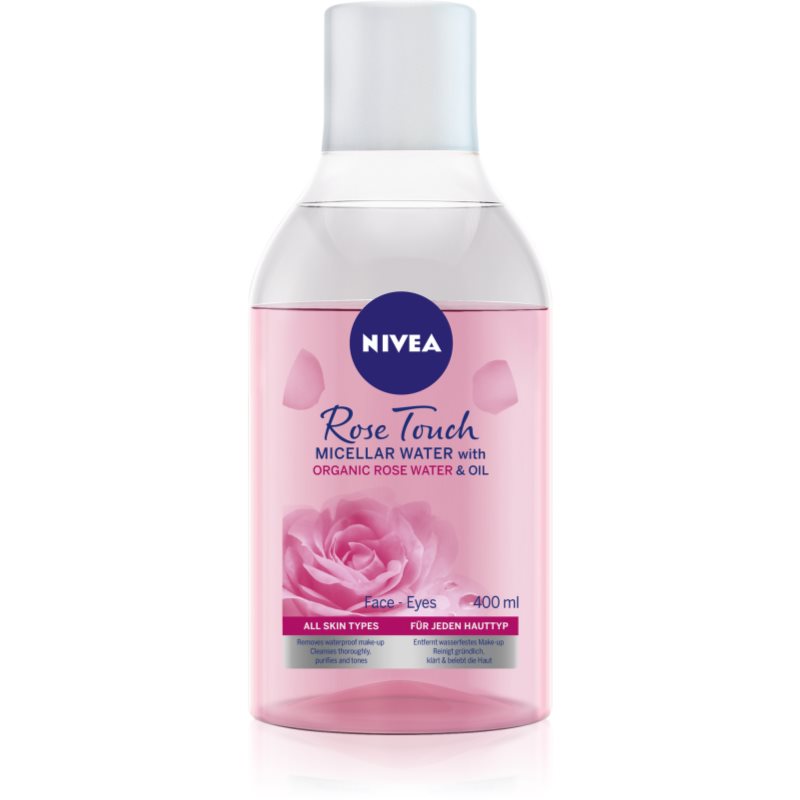 Nivea Rose Touch kétfázisú micellás víz 400 ml-Eredeti