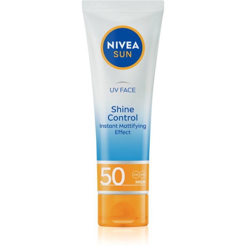 Nivea SUN UV FACE gyengéd mattító arckrém napozáshoz SPF 50 50 ml-Ár