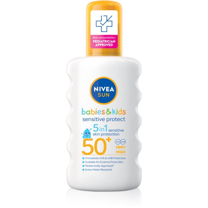 Nivea Sun Kids gyermek spray a napozáshoz SPF 50+ 200 ml-Ár