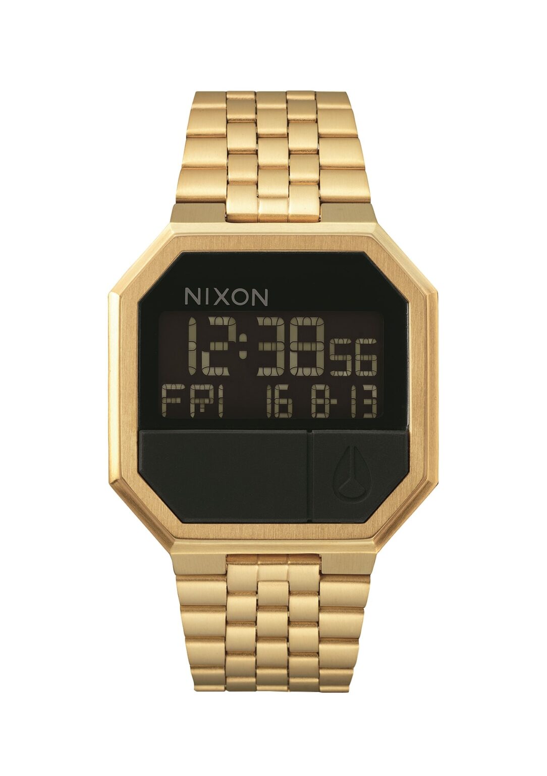 Nixon Digitális órák 'Re-Run'  arany / fekete