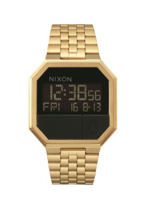 Nixon Digitális órák 'Re-Run'  arany / fekete