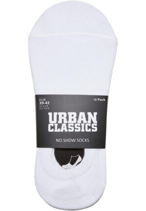 No Show Socks 10-Pack white