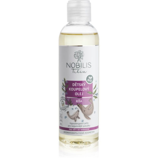 Nobilis Tilia Kids' Care Ríša fürdő olaj gyermekeknek születéstől kezdődően 200 ml-Ár