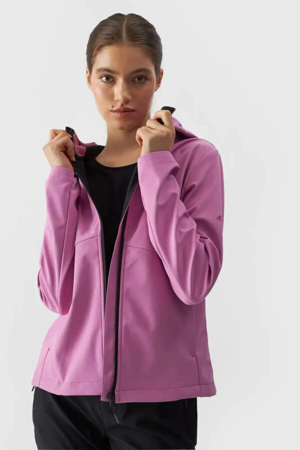 Női Dzseki 4F Softshell Membrán 5000 4F Rózsaszín 4FWAW24TSO