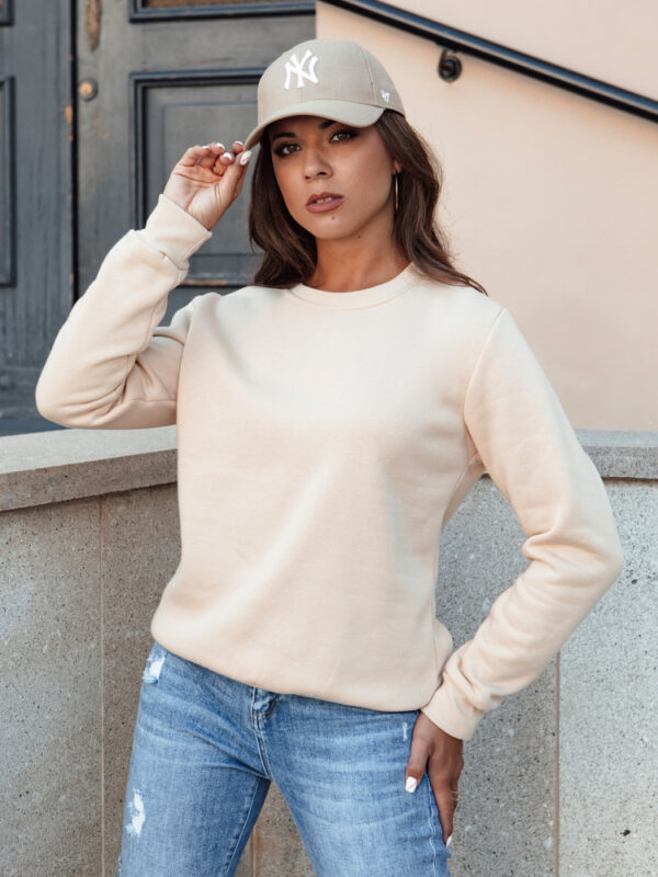 Női FASHION II pulóver bézs Dstreet