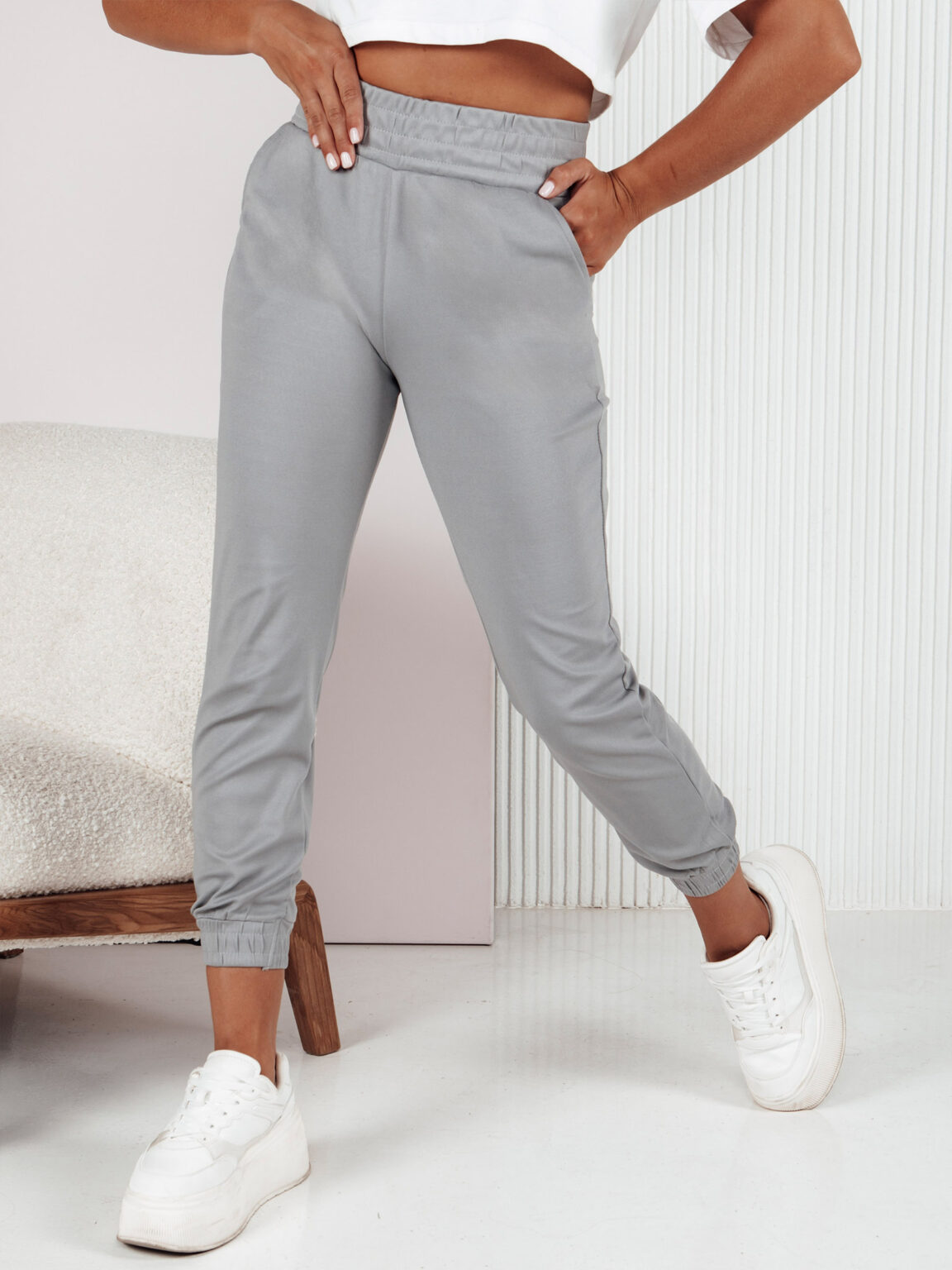 Női FASHIONCORE szürke melegítőnadrág Dstreet