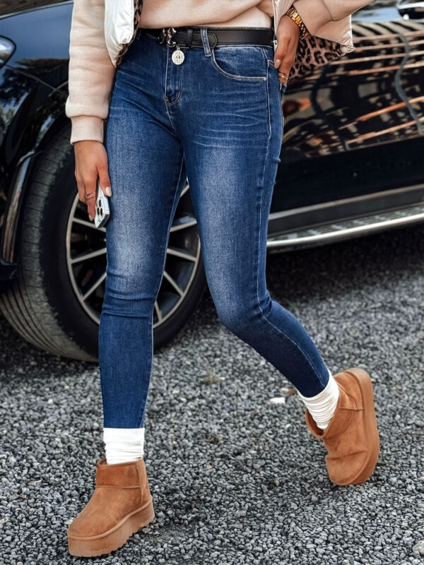 Női JEANLIFE farmer skinny nadrág kék Dstreet
