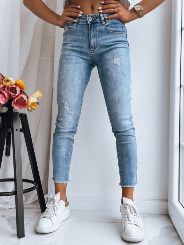 Női Magas derekú farmernadrág STAY STYLE Szín Kék DSTREET