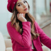 Női baret sapka Kamea Kamea_Beret_K.20.045.30_Fuchsia