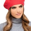 Női barett sapka Kamea Kamea_Beret_K.19.071.22_Coral