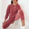 Női bársonyos szett Vogue Velour Szín Rózsaszín DSTREET