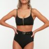 Női bikini alsó Trendyol High Waist