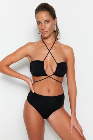 Női bikini alsó Trendyol High Waist
