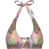 Női bikini felső Mr. GUGU & Miss GO PASTEL DOTS HALTER NECK