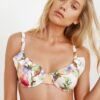 Női bikini felső Trendyol Floral patterned