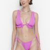 Női bikini felső Trendyol Fuchsia