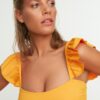 Női bikinifelső Trendyol Frilly