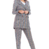Női blézer Awama Checkered