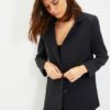 Női blézer Trendyol TWOAW22CE0046/Black