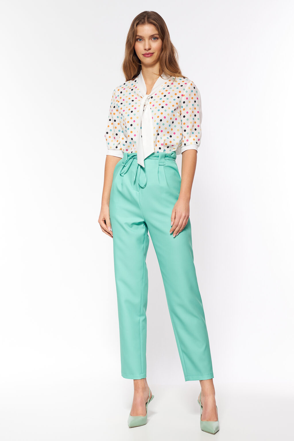 Női blúz Nife Polka Dot