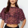 Női blúz Trendyol Floral Patterned
