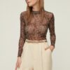 Női blúz Trendyol Leopard