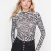 Női body Trendyol High Collar