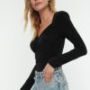 Női body Trendyol Knitted