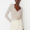 Női body Trendyol Knitted